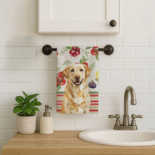 Load image into Gallery viewer, Yellow Labrador Retriever Vegetables Kitchen Towel