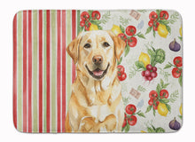 Load image into Gallery viewer, Yellow Labrador Retriever Vegetables Memory Foam Kitchen Mat