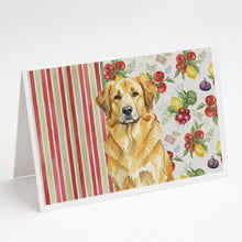 Load image into Gallery viewer, Lion Yellow Leonberger Vegetables Greeting Cards Pack of 8