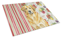 Load image into Gallery viewer, Lion Yellow Leonberger Vegetables Glass Cutting Board