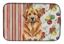Load image into Gallery viewer, Red Leonberger Vegetables Dish Drying Mat