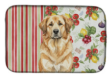 Load image into Gallery viewer, Sandy Leonberger Vegetables Dish Drying Mat