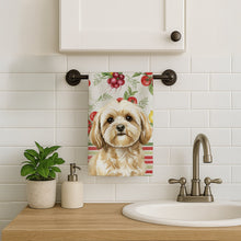 Load image into Gallery viewer, Cream Lhasa Apso Vegetables Kitchen Towel