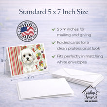 Load image into Gallery viewer, Maltese Vegetables Greeting Cards Pack of 8