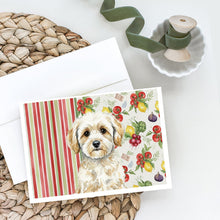 Load image into Gallery viewer, Maltipoo Vegetables Greeting Cards Pack of 8