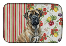 Load image into Gallery viewer, Brindle Mastiff Vegetables Dish Drying Mat