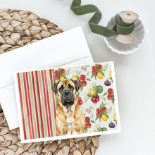 Load image into Gallery viewer, Fawn Mastiff Vegetables Greeting Cards Pack of 8