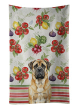 Load image into Gallery viewer, Fawn Mastiff Vegetables Kitchen Towel