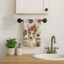 Load image into Gallery viewer, Tricolor Miniature Bull Terrier Vegetables Kitchen Towel