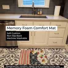 Load image into Gallery viewer, Mudi Vegetables Memory Foam Kitchen Mat