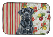 Load image into Gallery viewer, Black Neapolitan Mastiff Vegetables Dish Drying Mat