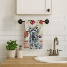 Load image into Gallery viewer, Blue Neapolitan Mastiff Vegetables Kitchen Towel