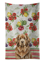 Load image into Gallery viewer, Brown Newfoundland Vegetables Kitchen Towel