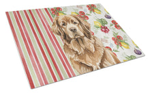 Load image into Gallery viewer, Brown Newfoundland Vegetables Glass Cutting Board