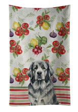 Load image into Gallery viewer, Gray Newfoundland Vegetables Kitchen Towel