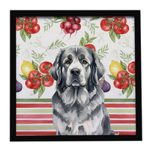 Load image into Gallery viewer, Gray Newfoundland Vegetables Framed Metal Print