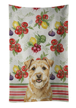 Load image into Gallery viewer, Wheaten Norfolk Terrier Vegetables Kitchen Towel