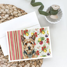 Load image into Gallery viewer, Norwich Terrier Vegetables Greeting Cards Pack of 8