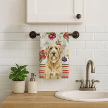 Load image into Gallery viewer, Wheaten and Tan Otterhound Vegetables Kitchen Towel