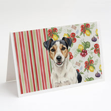 Load image into Gallery viewer, Parson Russell Terrier Vegetables Greeting Cards Pack of 8