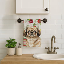 Load image into Gallery viewer, Sable Pekingese Vegetables Kitchen Towel