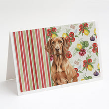 Load image into Gallery viewer, Liver Pointer Vegetables Greeting Cards Pack of 8