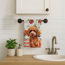 Load image into Gallery viewer, Toy Red Poodle Vegetables Kitchen Towel