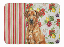 Load image into Gallery viewer, Rhodesian Ridgeback Vegetables Memory Foam Kitchen Mat