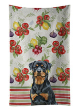 Load image into Gallery viewer, Rottweiler Vegetables Kitchen Towel