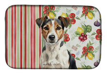 Load image into Gallery viewer, Tricolor Russell Terrier Vegetables Dish Drying Mat