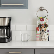 Load image into Gallery viewer, Tricolor Russell Terrier Vegetables Kitchen Towel