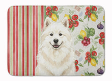 Load image into Gallery viewer, Cream Samoyed Vegetables Memory Foam Kitchen Mat
