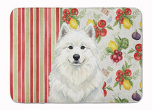 Load image into Gallery viewer, White Samoyed Vegetables Memory Foam Kitchen Mat