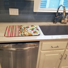 Load image into Gallery viewer, Wheaten Scottish Deerhound Vegetables Dish Drying Mat