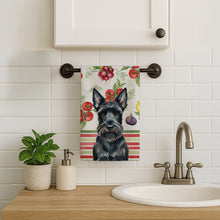 Load image into Gallery viewer, Scottish Terrier Vegetables Kitchen Towel