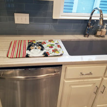 Load image into Gallery viewer, Tricolor Sheltie Vegetables Dish Drying Mat
