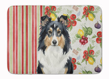 Load image into Gallery viewer, Tricolor Sheltie Vegetables Memory Foam Kitchen Mat