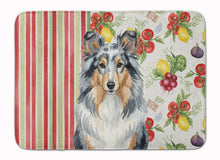 Load image into Gallery viewer, Blue Merle Sheltie Vegetables Memory Foam Kitchen Mat