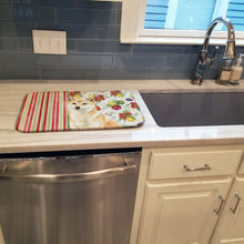 Load image into Gallery viewer, Cream Shiba Inu Vegetables Dish Drying Mat