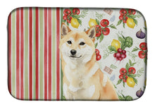 Load image into Gallery viewer, Cream Shiba Inu Vegetables Dish Drying Mat