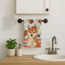 Load image into Gallery viewer, Red Shiba Inu Vegetables Kitchen Towel