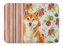 Load image into Gallery viewer, Red Shiba Inu Vegetables Memory Foam Kitchen Mat