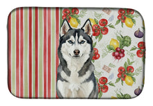 Load image into Gallery viewer, Siberian Husky Vegetables Dish Drying Mat