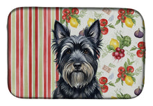 Load image into Gallery viewer, Black Skye Terrier Vegetables Dish Drying Mat