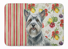Load image into Gallery viewer, Gray Skye Terrier Vegetables Memory Foam Kitchen Mat