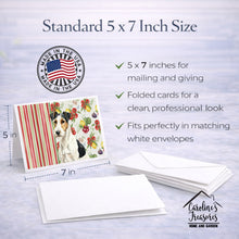 Load image into Gallery viewer, Smooth Fox Terrier Vegetables Greeting Cards Pack of 8