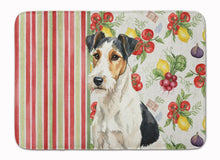 Load image into Gallery viewer, Smooth Fox Terrier Vegetables Memory Foam Kitchen Mat
