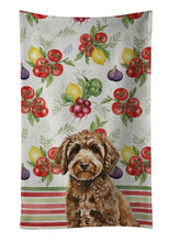 Load image into Gallery viewer, Spanish Water Dog Vegetables Kitchen Towel
