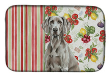 Load image into Gallery viewer, Weimaraner Vegetables Dish Drying Mat