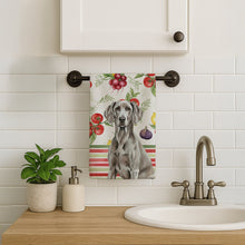 Load image into Gallery viewer, Weimaraner Vegetables Kitchen Towel